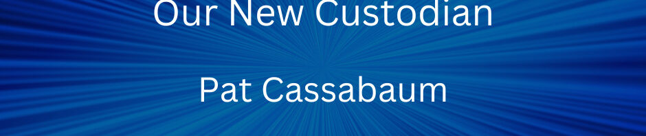 Welcome message for new custodian.